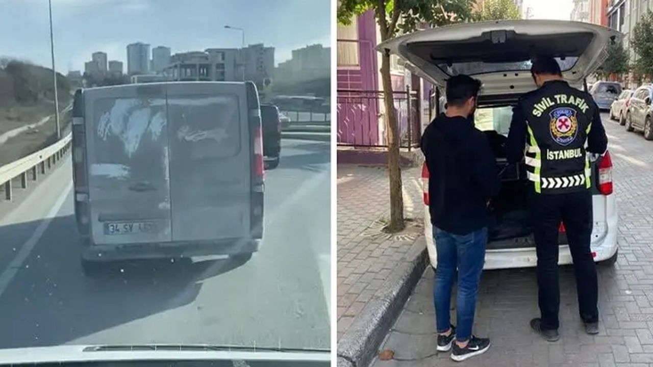 Ambulansa Yol Vermeyen Minibüs Sürücüsüne Ceza
