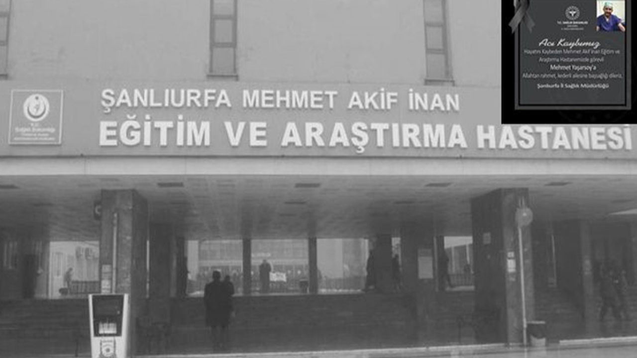 Hastane Personeli Mehmet Yaşarsoy Hayatını Kaybetti!