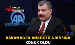 Bakan Koca Anadolu Ajansına Konuk Oldu