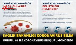 Sağlık Bakanlığı Koronavirüs Bilim Kurulu 81 İle Koronavirüs Broşürü Gönderdi