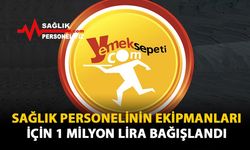 Sağlık Personellerinin Ekipmanları İçin 1 Milyon Lira Bağışlandı.