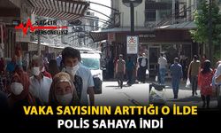 Vaka Sayısının Arttığı O İlde Polis Sahaya İndi