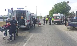 Ambulans Kazasında 2 Kişi Yaralandı!
