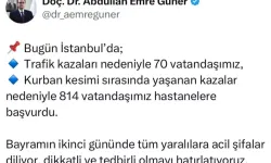 İstanbul'da Bayramın İkinci Gününde 884 Hastane Başvurusu