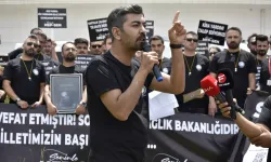 Sağlık Personellerinden Hak Kaybı Protestosu