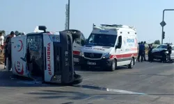Kumluca'da Ambulans Kazası: 3 Yaralı