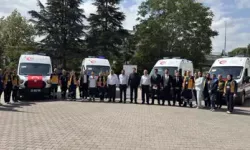 Balıkesir'e 4 Yeni Ambulans Tahsis Edildi