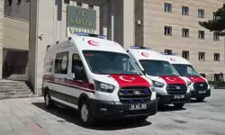 Kayseri'ye 3 Yeni Ambulans Tahsis Edildi