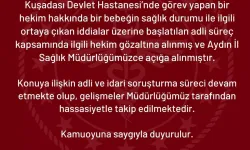 Kuşadası Hastanesinde Hekim Açığa Alındı