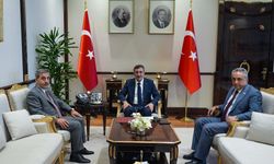 Önder Kahveci Toplu Sözleşme İle İlgili Cevdet Yılmaz'la Görüştü