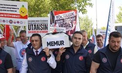 Zam Teklifinin Karşısında Memurun Tabutunu Kaldırdılar