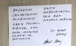 KBB Doktorundan Not: “Sekreterimi Aldılar, İşler Gecikebilir”