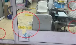 Diyarbakır’da Kapalı Eczaneye Silahlı Saldırı Kamerada