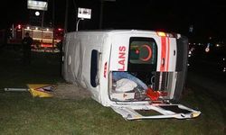 Manisa’da Ambulans Kazası: 3'ü Sağlık Personeli 5 Yaralı