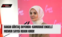 Bakan Göktaş Duyurdu: Kamudaki Engelli Memur Sayısı Rekor Kırdı!