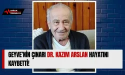 Geyve’nin Çınarı Dr. Kazım Arslan Hayatını Kaybetti!