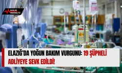Elazığ’da Yoğun Bakım Vurgunu: 19 Şüpheli Adliyeye Sevk Edildi!