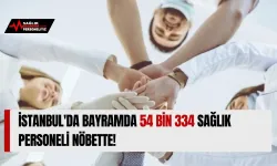 İstanbul'da Bayramda 54 Bin 334 Sağlık Personeli Nöbette!