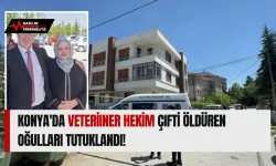Konya'da Veteriner Hekim Çifti Öldüren Oğulları Tutuklandı!