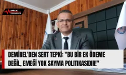 Demirel'den Sert Tepki: "Bu Bir Ek Ödeme Değil, Emeği Yok Sayma Politikasıdır!"