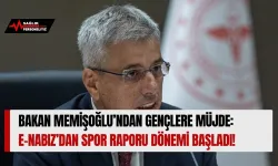 Bakan Memişoğlu’ndan Gençlere Müjde: e-Nabız’dan Spor Raporu Dönemi Başladı!