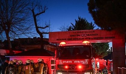 Baltalimanı Kemik Hastalıkları Hastanesi’nde Yangın