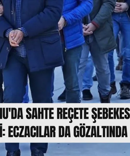 Kastamonu'da Sahte Reçete Şebekesi Çökertildi: Eczacılar da Gözaltında