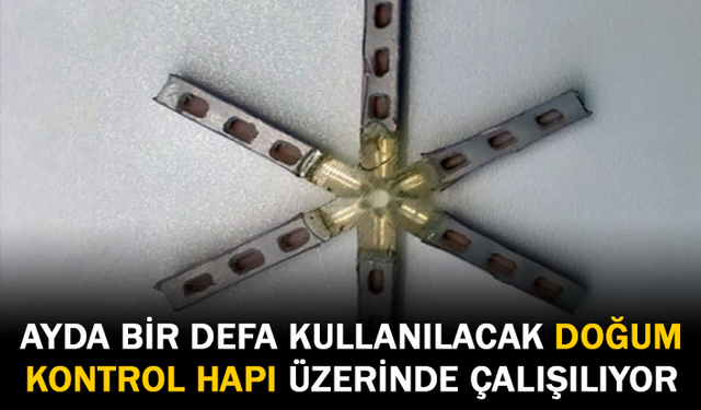 Ayda Bir Defa Kullanılacak Doğum Kontrol Hapı Üzerinde Çalışılıyor