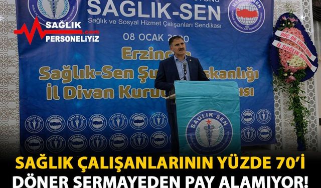 Sağlık Çalışanlarının Yüzde 70'i Döner Sermayeden Pay Alamıyor!