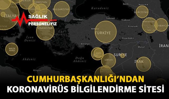 Cumhurbaşkanlığı'ndan Koronavirüs Bilgilendirme Sitesi