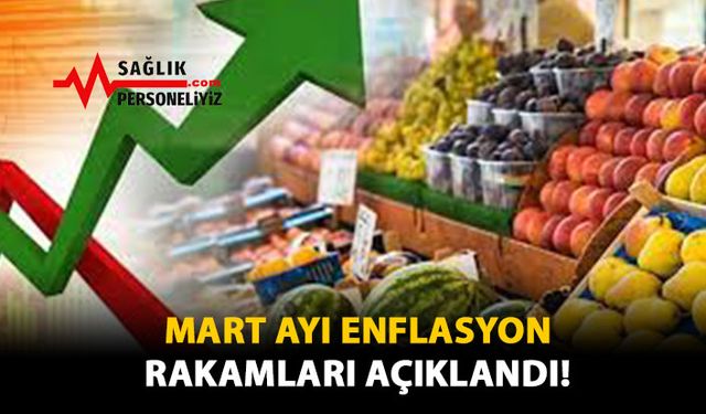 Mart Ayı Enflasyon Rakamları Açıklandı!