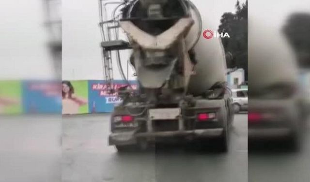 Ambulansa Yol Vermeyen Beton Mikserine 21 Bin TL Para Cezası