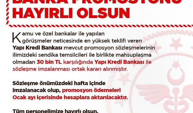 İzmir İl Sağlık Müdürlüğü Promosyon Anlaşması Yaptı