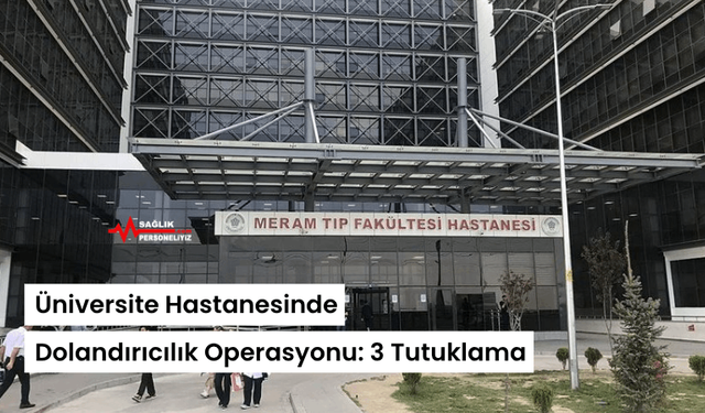 Üniversite Hastanesinde Dolandırıcılık Operasyonu: 3 Tutuklama