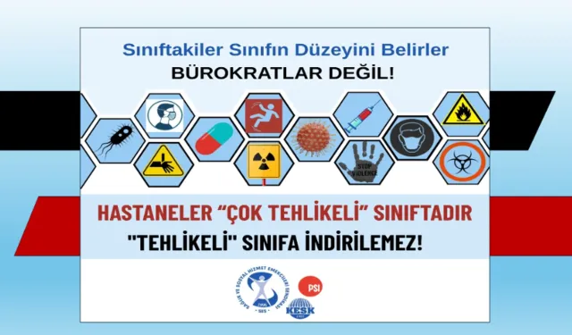SES’ten Hastanelerin Tehlike Sınıfı İçin Sert Uyarı