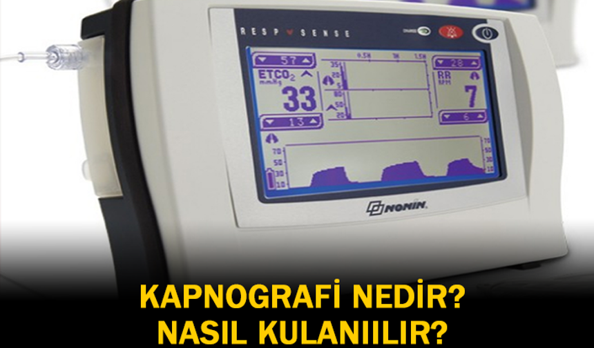 Kapnografi Nedir, Nasıl Kullanılır?