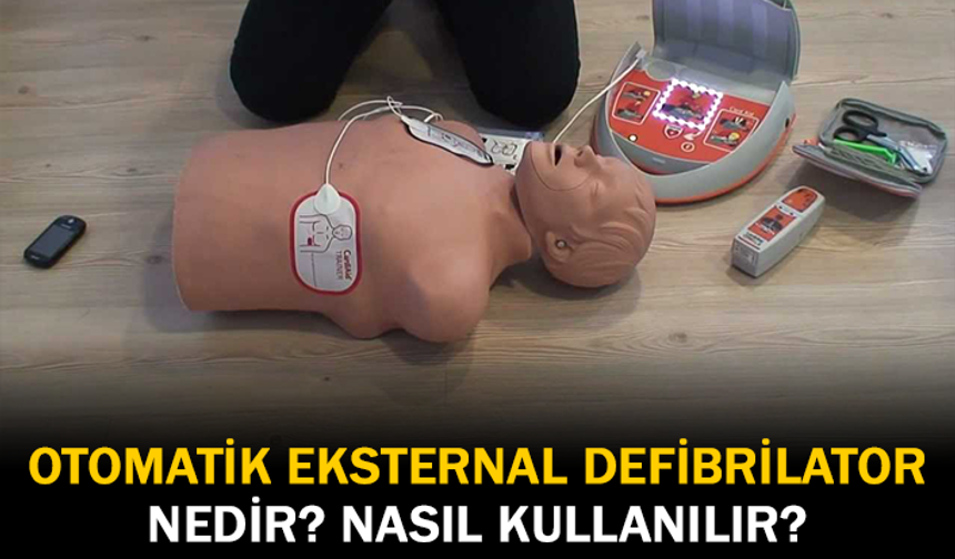 OED Otomatik Eksternal Defibrilatör Nedir, Nasıl Kullanılır?