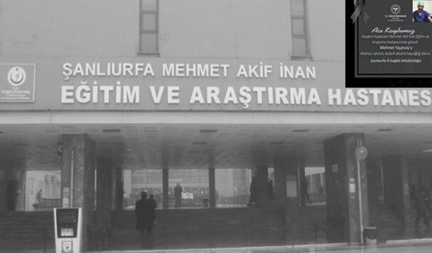 Hastane Personeli Mehmet Yaşarsoy Hayatını Kaybetti!