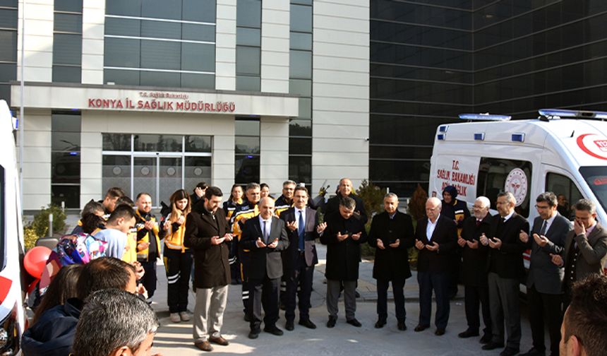 Konya’ya 4 Yeni Ambulans Gönderildi! Bu İlçelerde Görev Yapacak