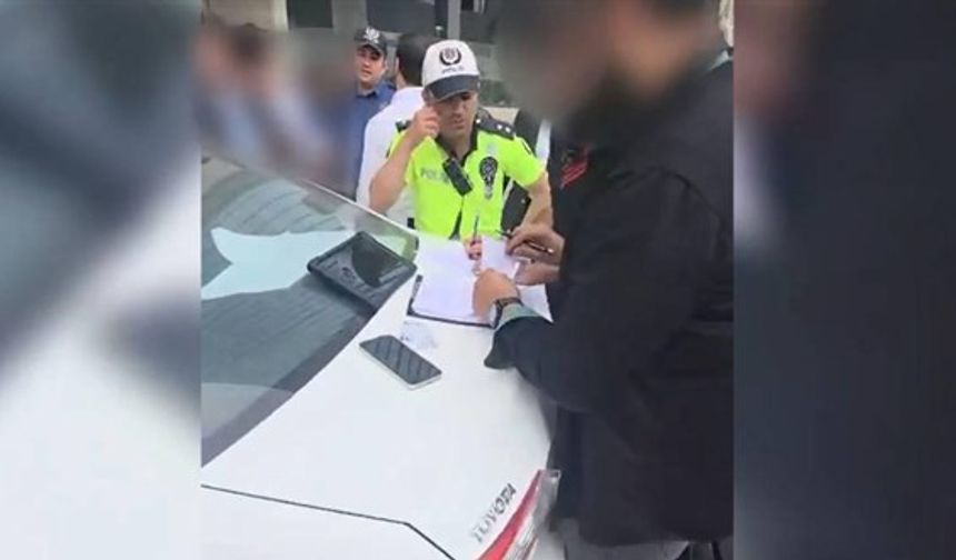 Ambulansa Yol Vermeyen Düğün Konvoyuna Ceza Yağdı!