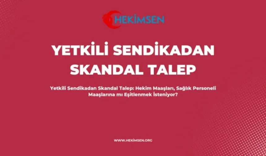 Kaostan Beslenen Sendika Sağlık Personelinin 3 Kuruşuna Göz Dikti
