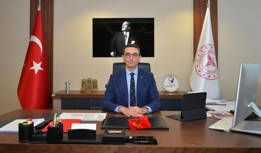 Dr. Emrah Ceviz Osmaniye İl Sağlık Müdürü Oldu!