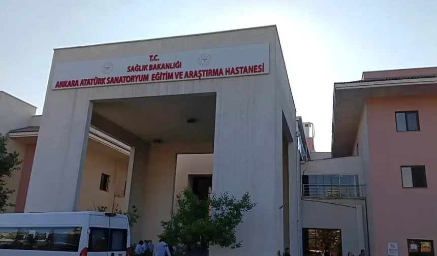 Ankara'da Sanatoryum Hastanesi Elektrik Panosunda Yangın