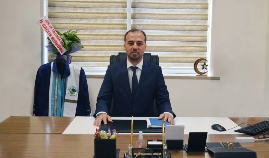Doç. Dr. Zeynel Abidin Erbesler Başhekim Olarak Atandı