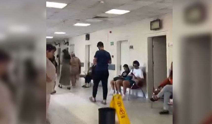 Hastane Tavanından Su Akıntısına Kovalı Çözüm!
