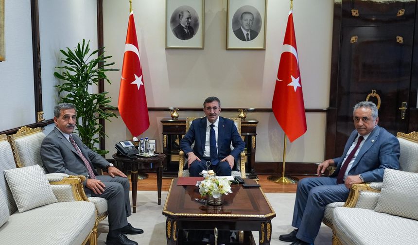Önder Kahveci Toplu Sözleşme İle İlgili Cevdet Yılmaz'la Görüştü