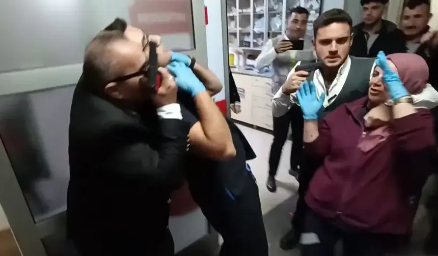 Hastanede Silahlı Rehine Krizi Tatbikatı!