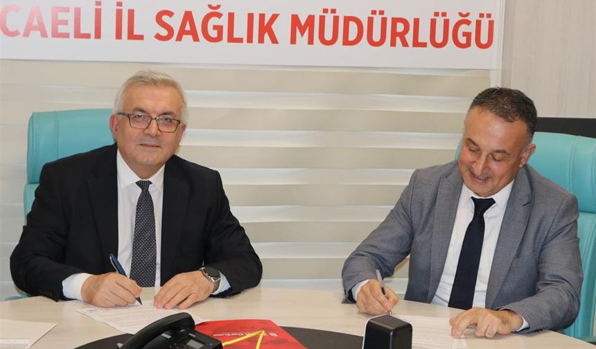 Kocaeli İl Sağlık Müdürlüğü Banka Promosyon Anlaşmasını Yaptı
