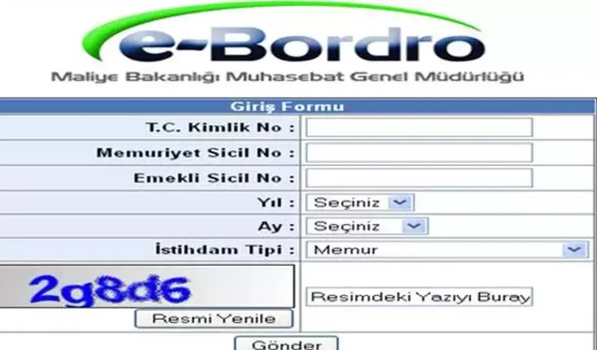 Memurların Ocak Ayı Maaş Bordrosu Yayınlandı!