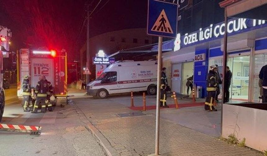 Çocuk Tıp Merkezinde Yangın: Hastalar Tahliye Edildi